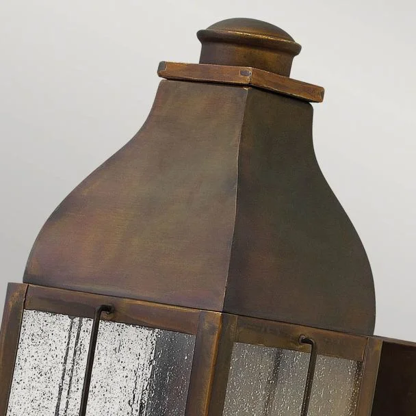 ELSTEAD BINGHAM HK/BINGHAM/M 2Lt Medium Wall Lantern