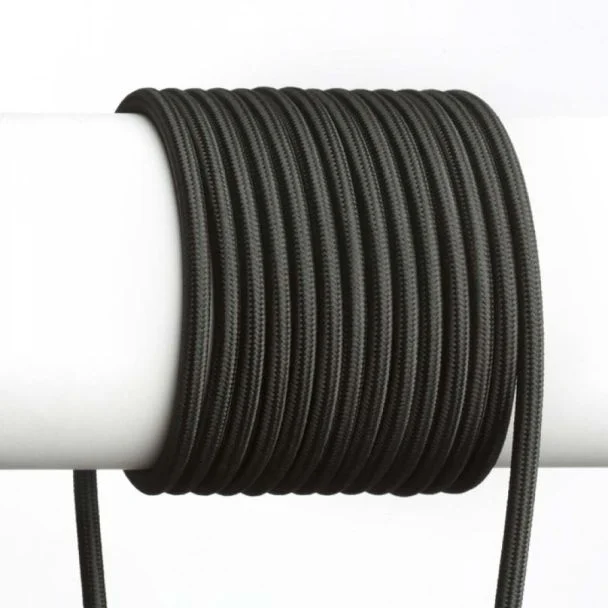 WYPRZEDAŻ RENDL R12222 FIT kabel tekstylny 3x0,75 1bm czarna