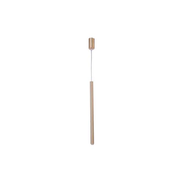 SIGMA 33253 SOPEL 1 PROSTY ZŁOTY 100% MOSIĄDZ/przewód transparent lampa wisząca