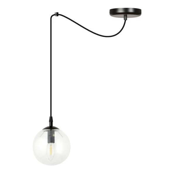 EMIBIG 936/1 LAMPA WISZĄCA GIGI 1 BL TRANSPARENT