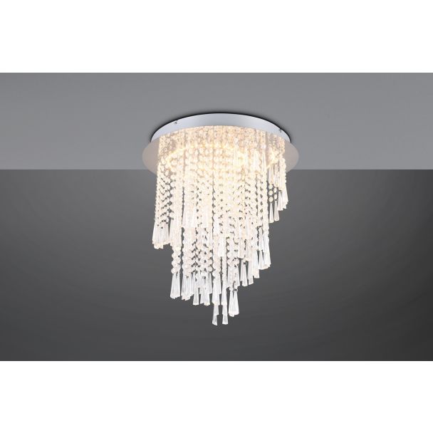 RL POMP R67349106 LAMPA SUFITOWA srebrny i odcienie srebra