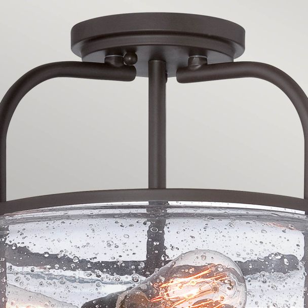 ELSTEAD TRILOGY QZ/TRILOGY/SF/M Semi-Flush