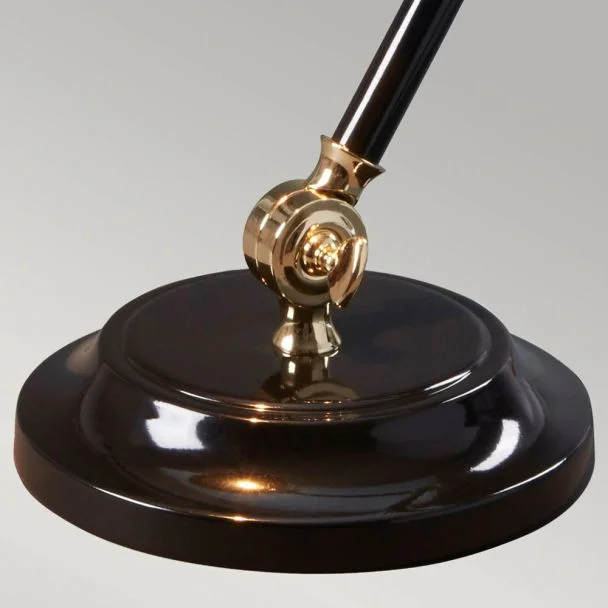 ELSTEAD Provence Element PV-ELEMENT-BPB 1 Light Mini Table Lamp - Black/Polished Brass