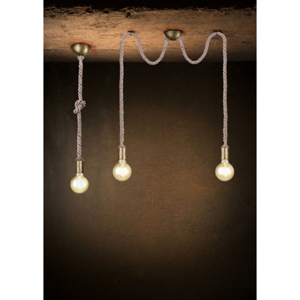 TRIO 310100204 ROPE LAMPA WISZĄCA - NOWOCZESNA