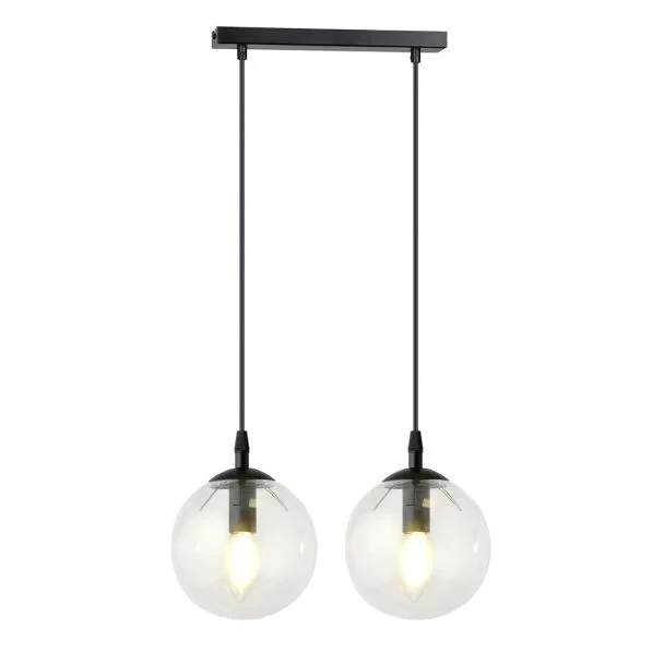EMIBIG 711/2 LAMPA WISZĄCA COSMO 2 BL TRANSPARENT