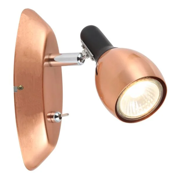CANDELLUX 91-32768 CROSS KINKIET 1X50W GU10 MIEDZIANY