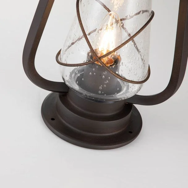 ELSTEAD MINERS MINERS PED Pedestal Lantern