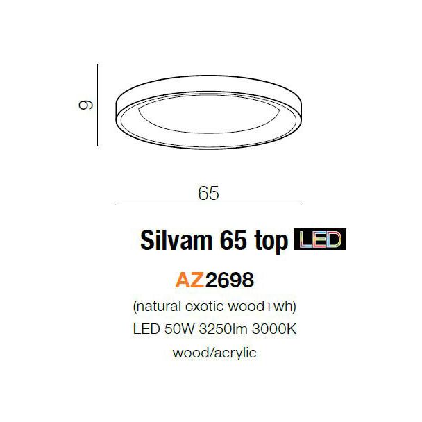 AZZARDO AZ2698 Silvam 65 Top
