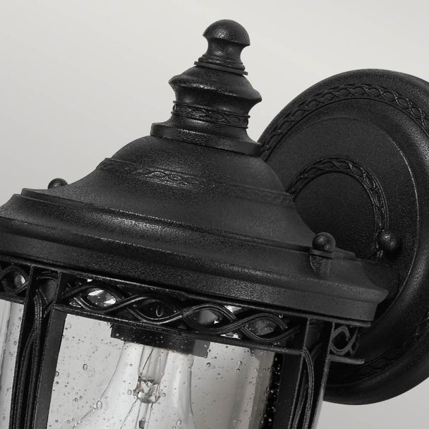 ELSTEAD ENGLISH BRIDLE FE/EB2/S BLK 1Lt Small Wall Lantern