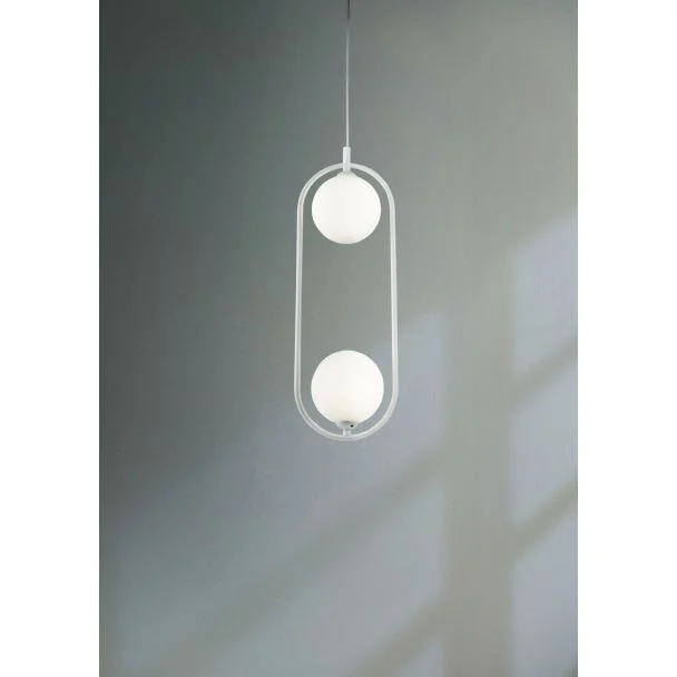 MAYTONI MOD013PL-02W Modern Ring Pendant Lamp White