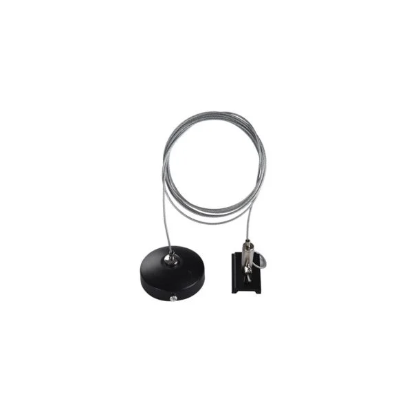 AZZARDO AZ4747 TRACK 1LINE PENDANT ACCESSORY 1.5M BK TECHNICAL COMPONENT BLACK zawiesie 1-fazowy