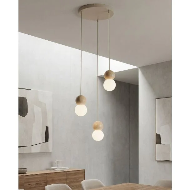 EMIBIG 1673/3 LOOP 3 MOKKA LAMPA WISZĄCA