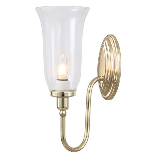 ELSTEAD BLAKE BATH/BLAKE2 PB 1Lt Wall Light