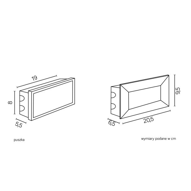 SU-MA Mur Led Inox C 04