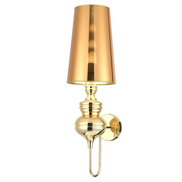 Step into design MB-8046-25 gold Lampa ścienna QUEEN złota 25 cm