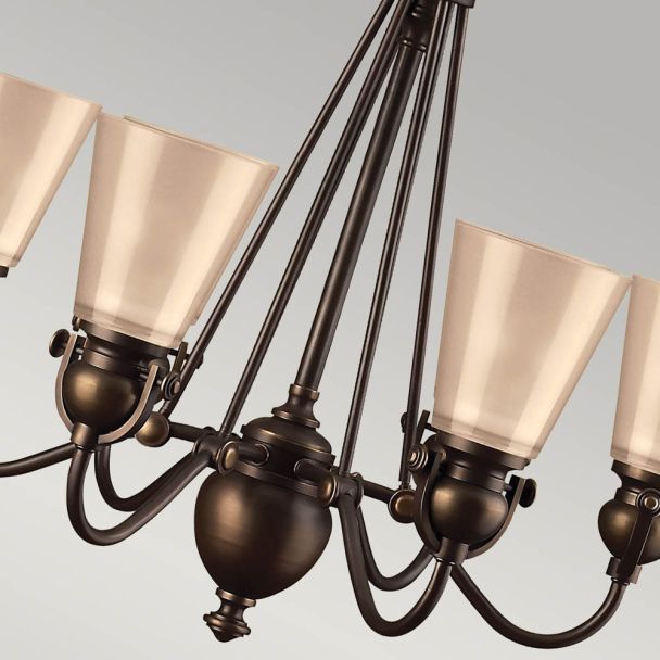 ELSTEAD MAYFLOWER HK/MAYFLOWER6 6Lt Chandelier