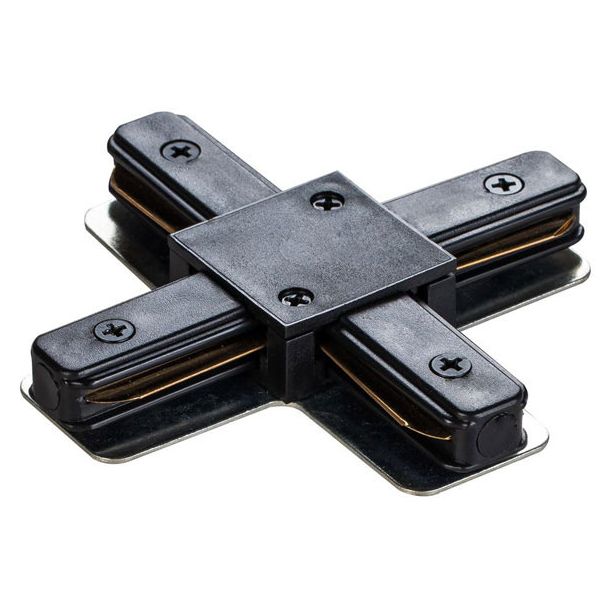 MAYTONI TRA001CX-11B Single phase track system Accessories for tracks Track Lighting Accessory Black łącznik 1-fazowy