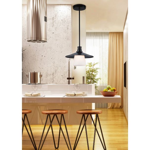CANDELLUX 31-43108 LOFT ZWIS 1X60W E27 CZARNY