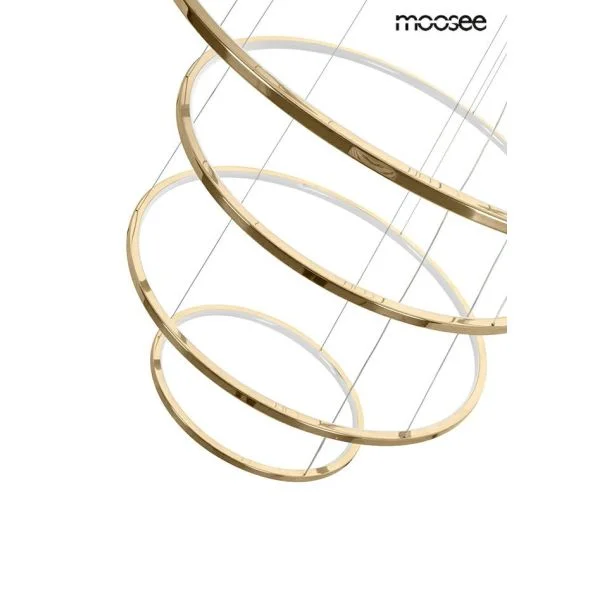 MOOSEE MSE1501100163 lampa wisząca RING SLIM L złota