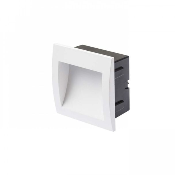 RENDL R12535 GORDIQ M wpuszczana biała 230V LED 3W IP65 3000K
