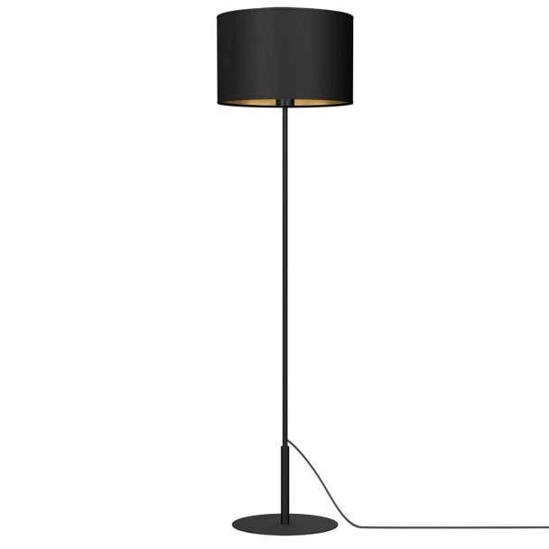 LUMINEX 3498 oprawa przenośna Arden lampa podłogowa czarny złoty