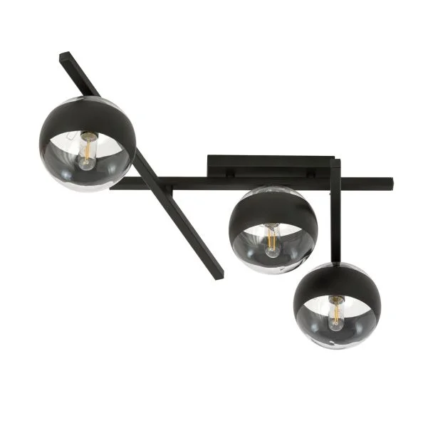 EMIBIG 1105/3 LAMPA SUFITOWA SMART 3 BLACK/STRIPE