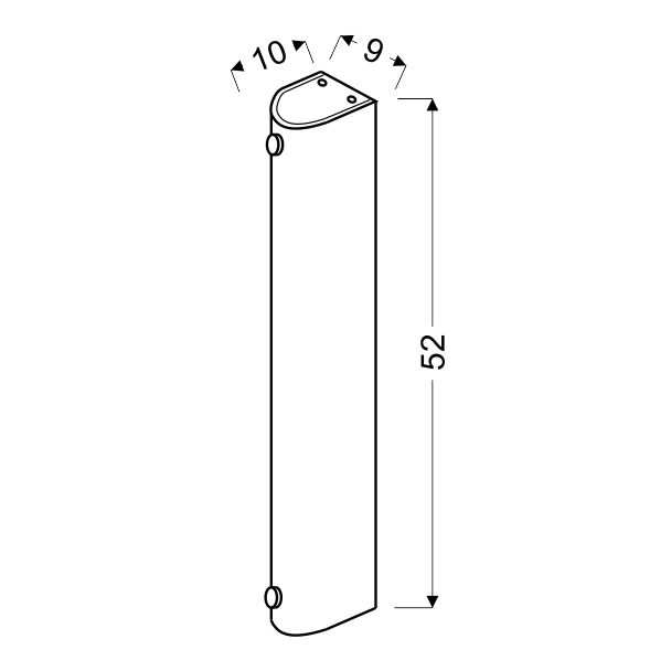 CANDELLUX 10-28624 ABREGO PLAFON 52/10 3X60W E27