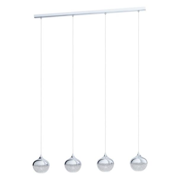 EGLO 98628 LAMPA MIOGLIA 1 OPRAWA WISZĄCA HL/4 E14 CHROM/KLAR M.GRANILLEMIOGLIA 1