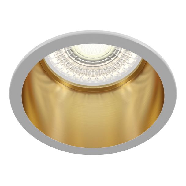MAYTONI DL049-01WG Downlight Reif Downlight White with Gold