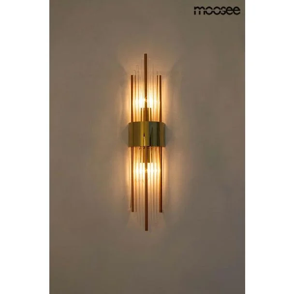 Moosee MSE010100263 Lampa ścienna AMANDA złota