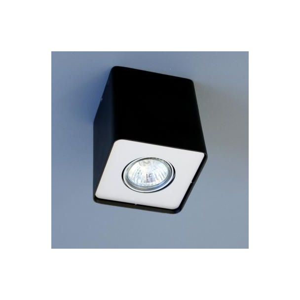 AZZARDO FH31431S-BK-ALU / AZ1383 Nino 1 (black/aluminium) Lampa sufitowa