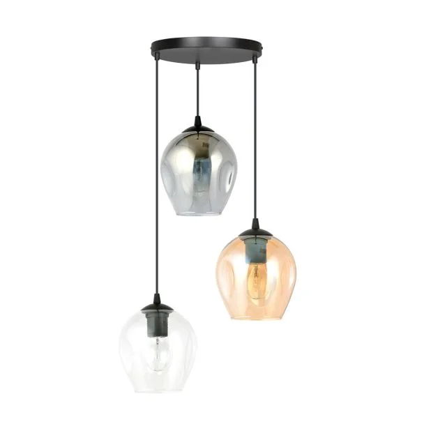 EMIBIG 682/3PREM LAMPA WISZĄCA ISTAR 3 BL PREMIUM MIX