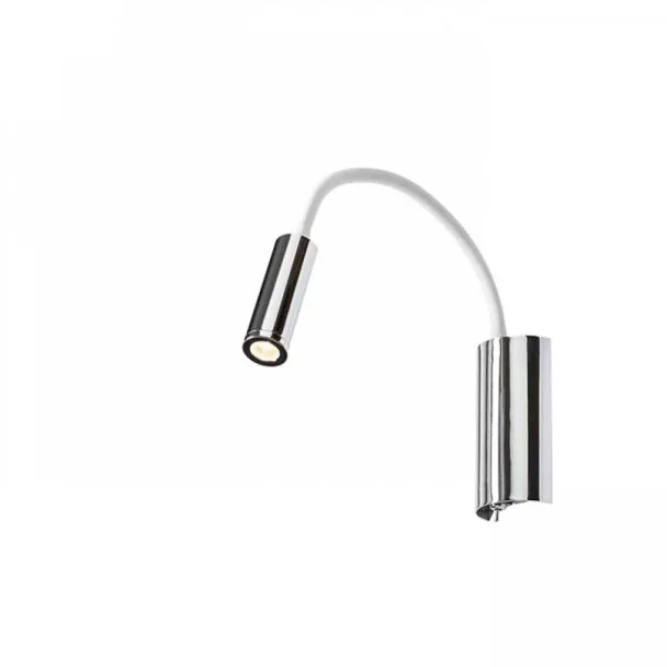 RENDL R12896 SHOW ścienna biała chrom 230V LED 3W 3000K
