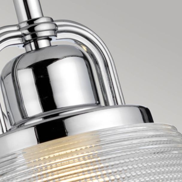 ELSTEAD Dublin QZ-DUBLIN1-PC 1 Light Wall Light - Polished Chrome