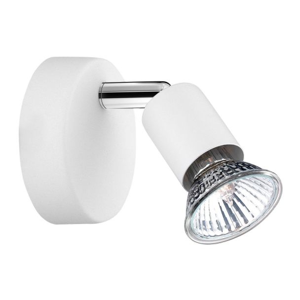 Luces Exclusivas MIRAMAR LE42493 LAMPA ŚCIENNA SPOT biały