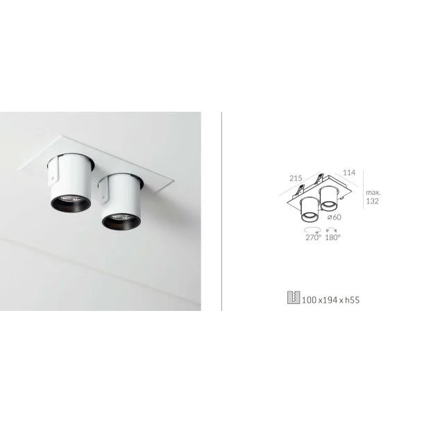 LABRA 4.1168 AURO BASE 60 x2 WP Switch/DALI