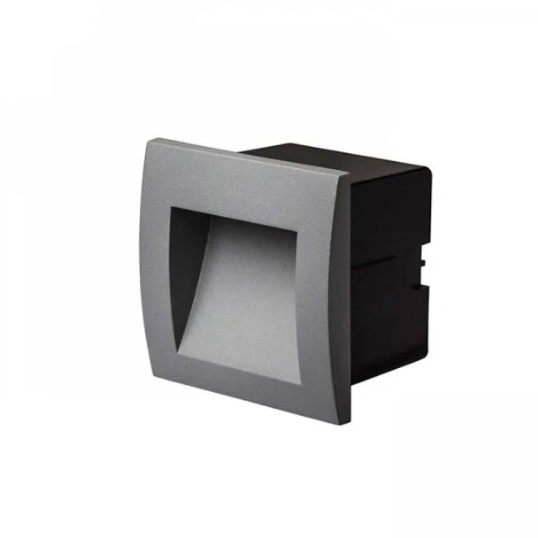 RENDL R12534 GORDIQ S wpuszczana antracyt 230V LED 1.5W IP65 3000K