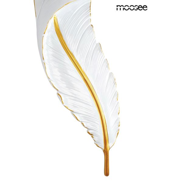 MOOSEE MSE010100387 MOOSEE lampa ścienna IKAR 80 biała / złota