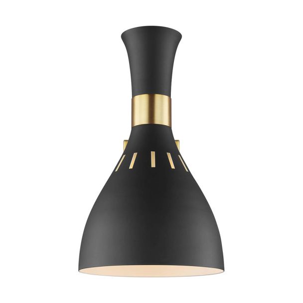 ELSTEAD Joan FE-JOAN1-MB 1 Light Wall Light - Midnight Black