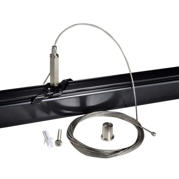 ANTIGO Zawiesie 5m do szynoprzewodu natynkowego 3F 230V - Czarne 8131