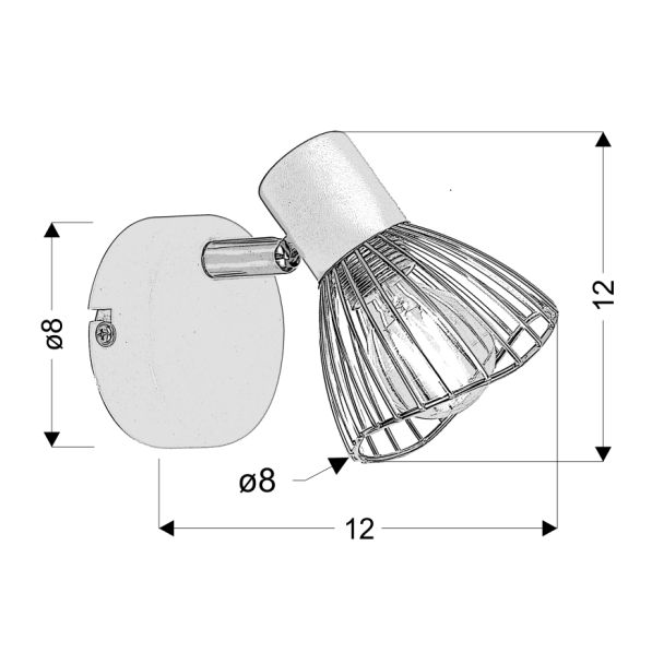 CANDELLUX 91-61881 FLY KINKIET