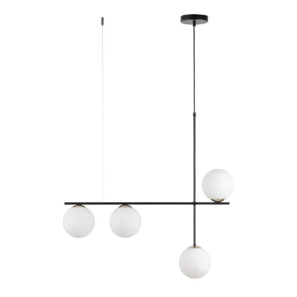 SIGMA 33691 Silia 4 lampa wisząca czarny,biały