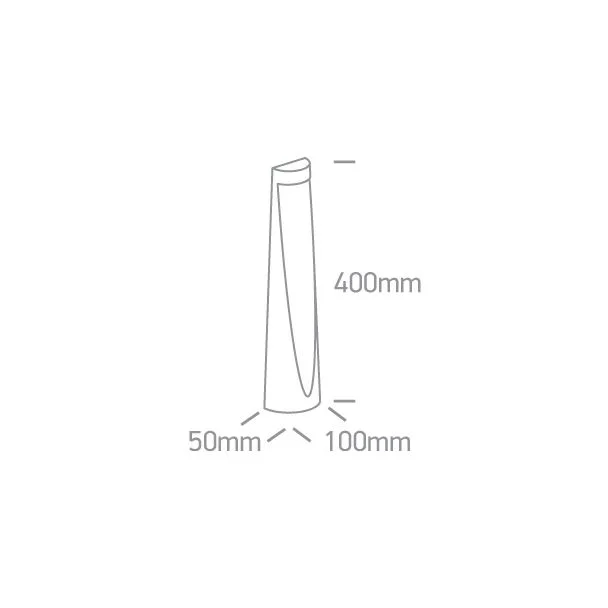 ONE LIGHT 67358/AN/W Avliza lampa ogrodowa antracyt LED 3000K 7W IP65