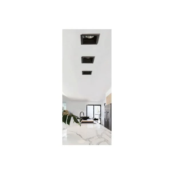 AZZARDO AZ4076 MILET BK TECHNICAL DOWNLIGHT BLACK