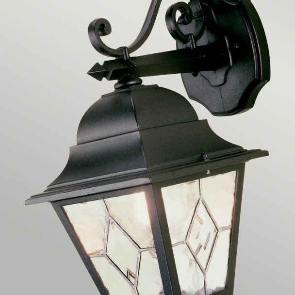 ELSTEAD NORFOLK NR2 BLK Wall Lantern