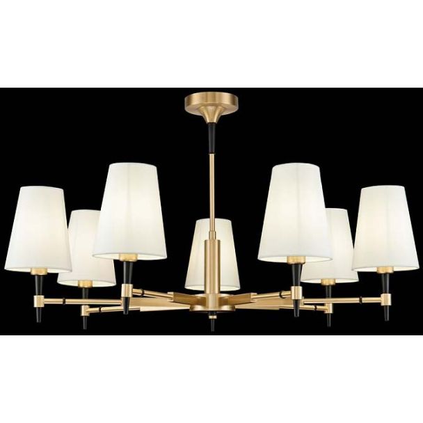 MAYTONI H001CL-07BS House Zaragoza Chandelier Brass