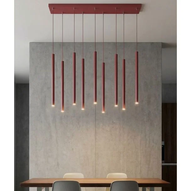 EMIBIG 1647/9 SELTER 9 BURGUNDY LAMPA WISZĄCA