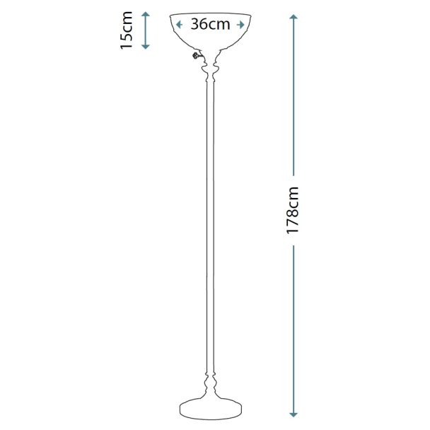 ELSTEAD KAMI QZ/KAMI/UL Floor Lamp