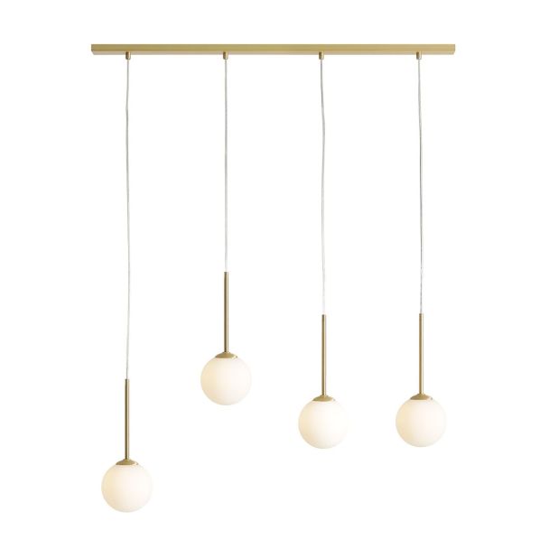 ALDEX 1087L40 LAMPA WISZĄCA BOSSO 4 BRASS