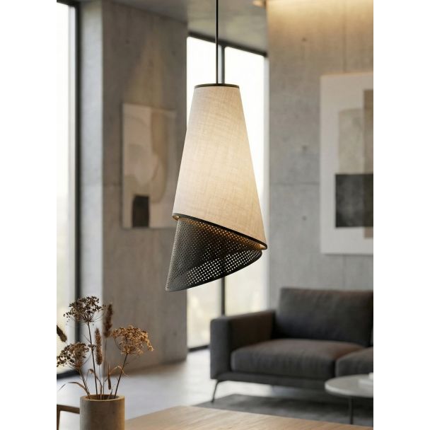 EMIBIG 1619/1 MODA 1 BL GRAY LAMPA WISZĄCA